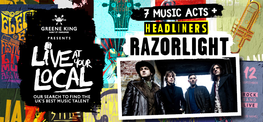 Razorlight are ready to turn up the volume with Greene King