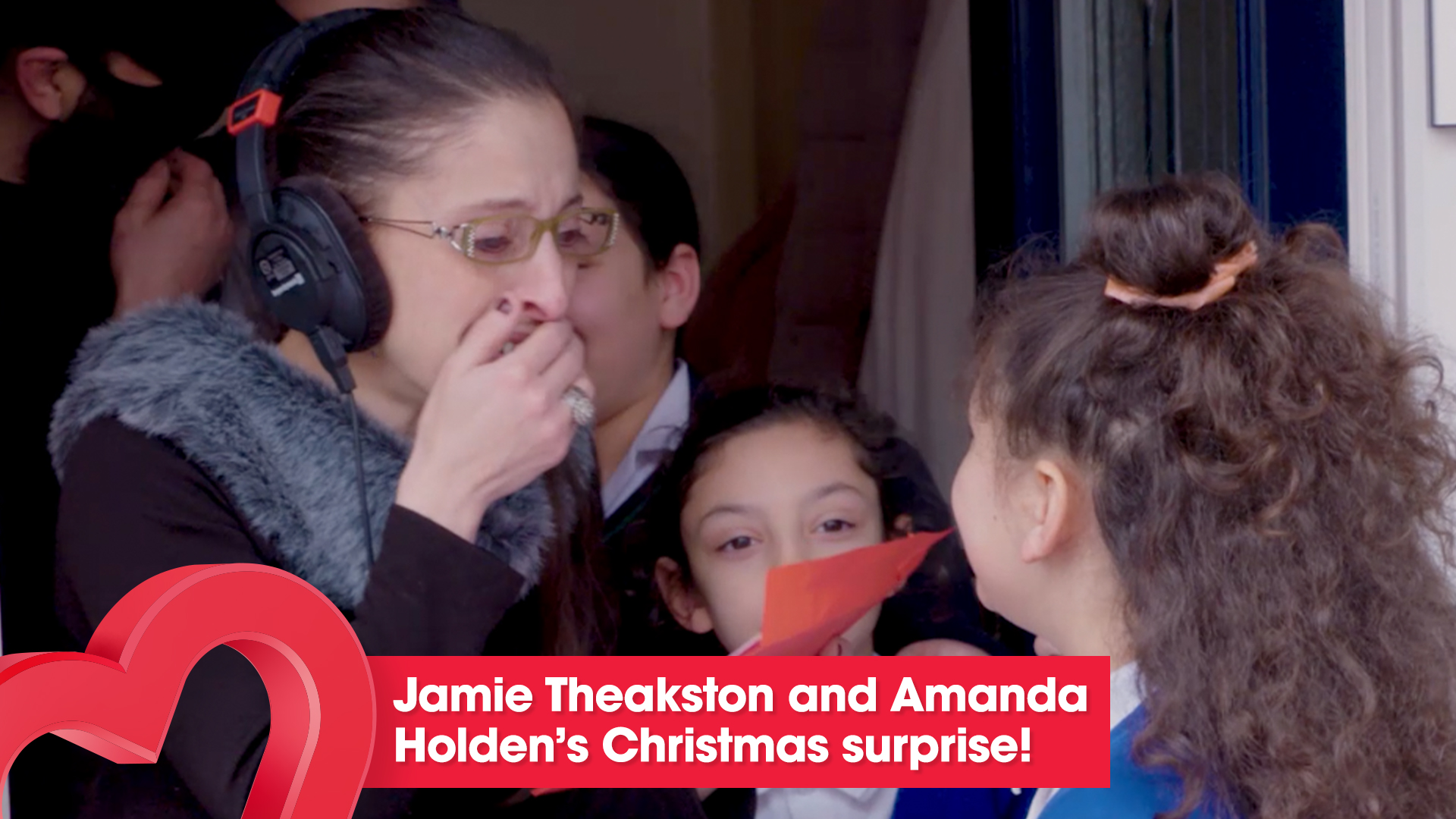 Heart Breakfast surprise a very special family this Christmas