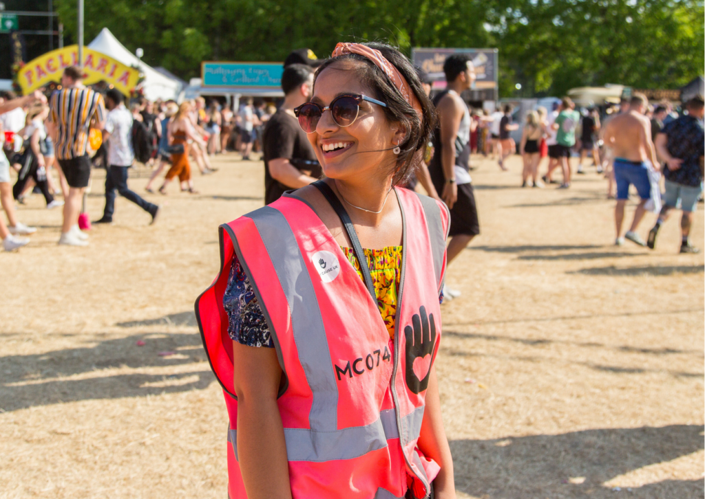 Attend some of the UK's biggest festivals for free, whilst raising money for small and local charities