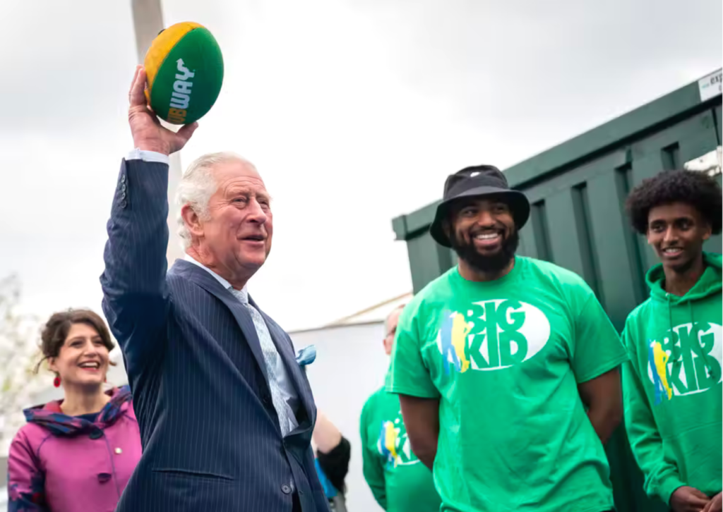The Prince of Wales visited the BIGKID Foundation